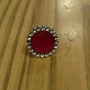 Pink ring, plastic and fun!